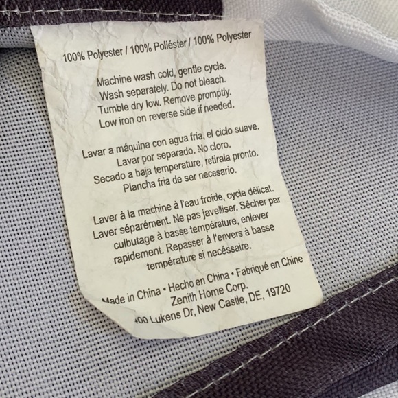 Fabric Shower Curtain | White With Black Bold Stripes | Bathroom Design Decor - Picture 6 of 7